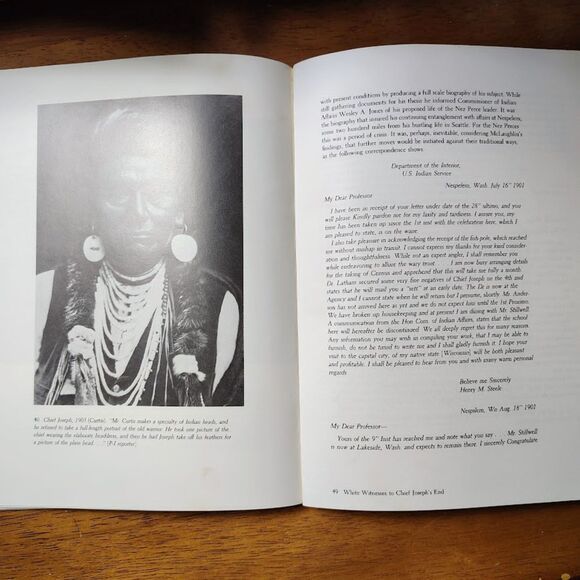 KOPET A documentary Narrative of Chief Joseph's Last Years M. Gidley - Picture 2 of 10